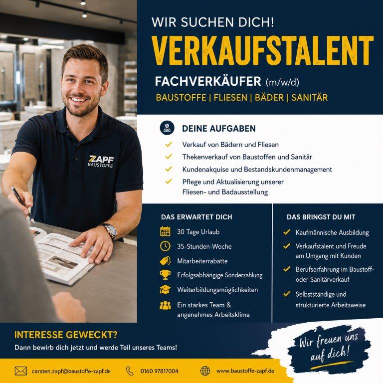 Jobangebot Verkauf Crock